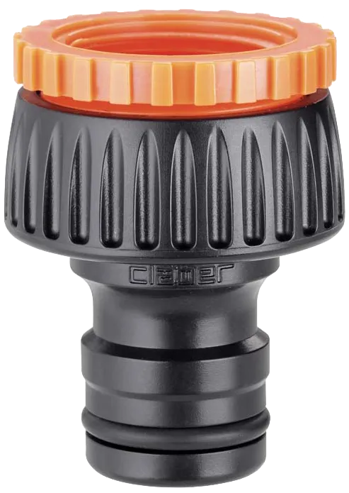 Claber MaxFlow 1" nippel, 3/4" indv. gevind