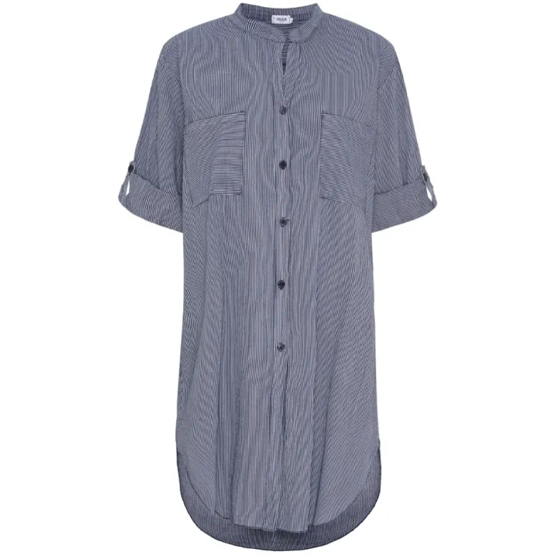Lululia Dame Kjole Lufrida 1665LU - Blue scuro
