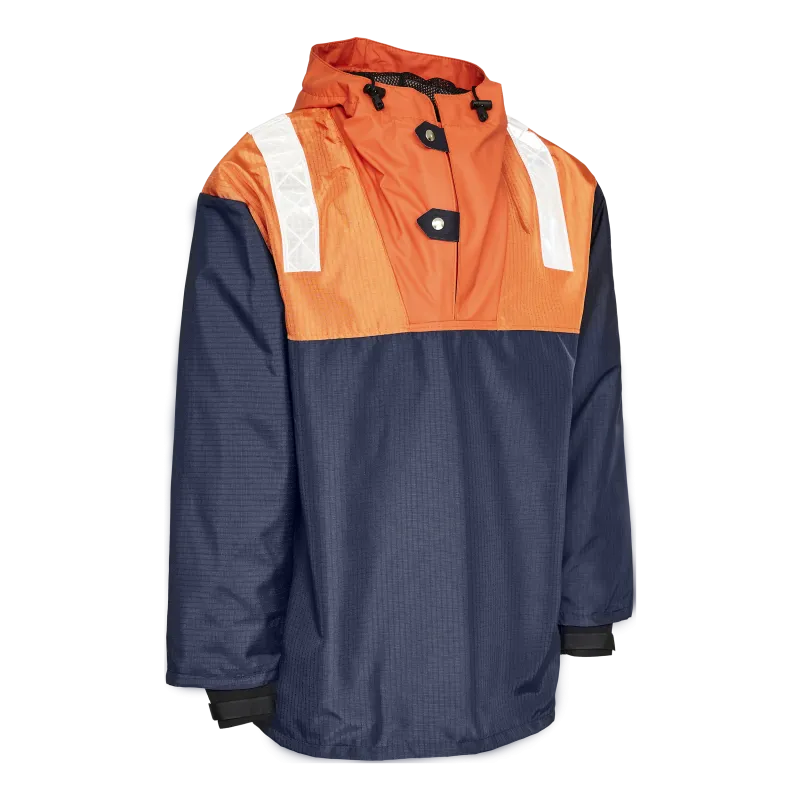 Fishing Shield Busseronne - Orange/navy - S