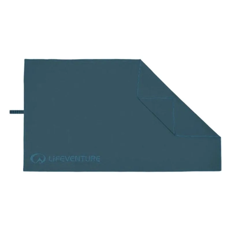 Lifeventure Recycled Softfibre Trek Towel, håndklæde, Xl, mørkeblå