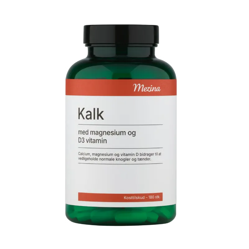 Mezina Kalk M. Magnesium & D3-vitamin (180 tabl)