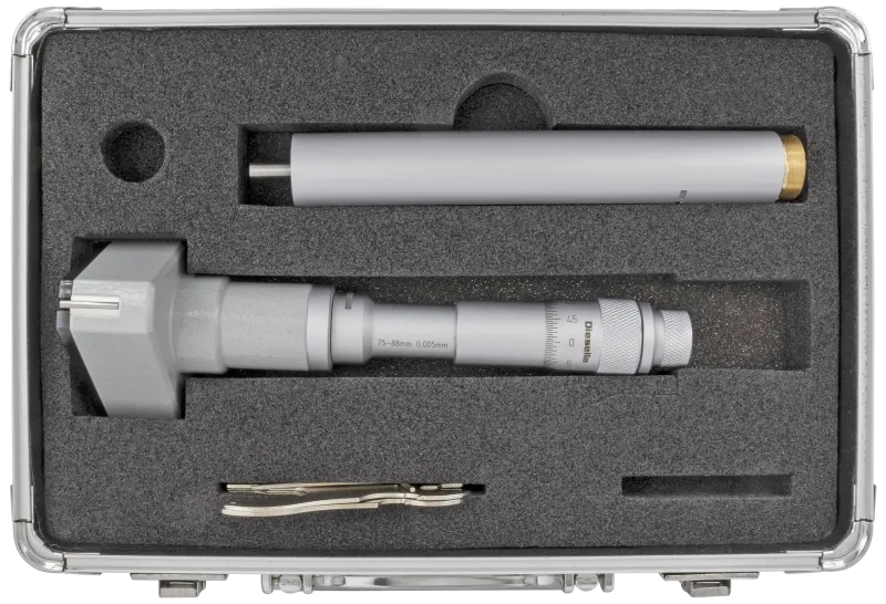 Indv. 3-pkt mikrometer 75-88mm m/forl.+kontrolring