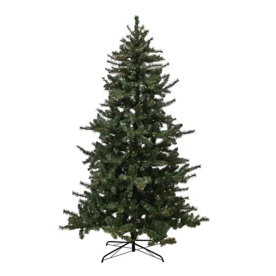 Juletræ kunstig PVC "FRYD", Klasse A, m/LED, H150 cm - 150 x 106 cm