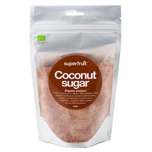Superfruit Coconut Palm Sugar Kokos Palmesukker Ø (500 g)
