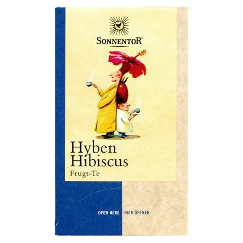 Hyben-Hibiskus Frugt te Øko. - 18 breve
