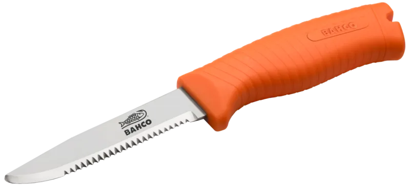 Arbejdskniv 102mm bølgeskær orange 1446-FLOAT