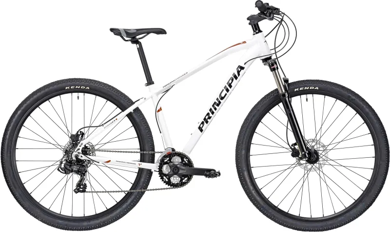 Principia MTB A2.7 27,5" Tourney 3x7sp Susp. 2026 - Hvid m. Sort