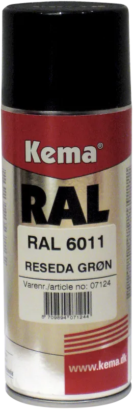 Kema industrilak RAL-6011 resadagrøn spray 400ml