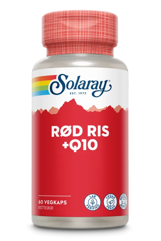 Rød ris & Q10 - 60 kapsler