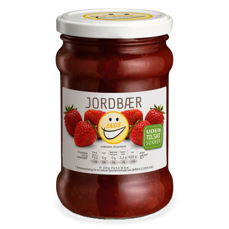 EASIS Jordbær Marmelade (285 g)