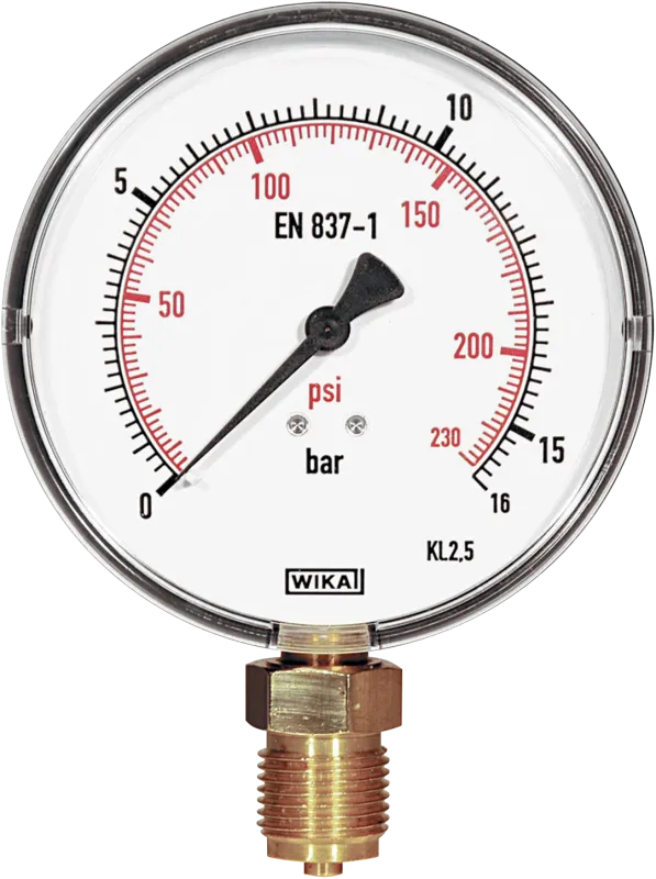 REMS manometer m/findelt skala 16