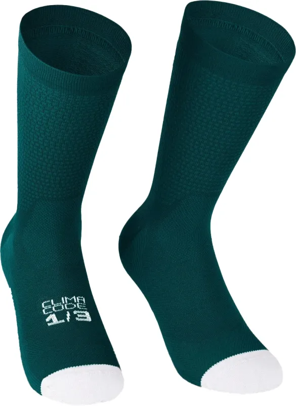 Assos Endurance Socks S11 - Foundation Green