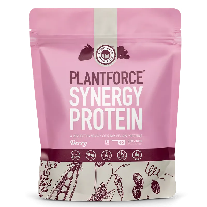 Plantforce Synergy Protein Bær (800 g)