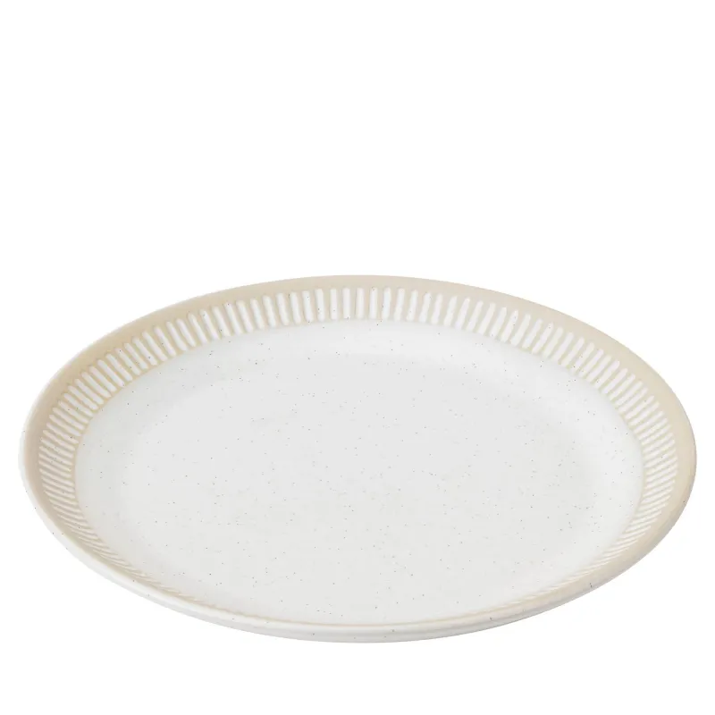 Knabstrup Colorit tallerken 19 cm, sand