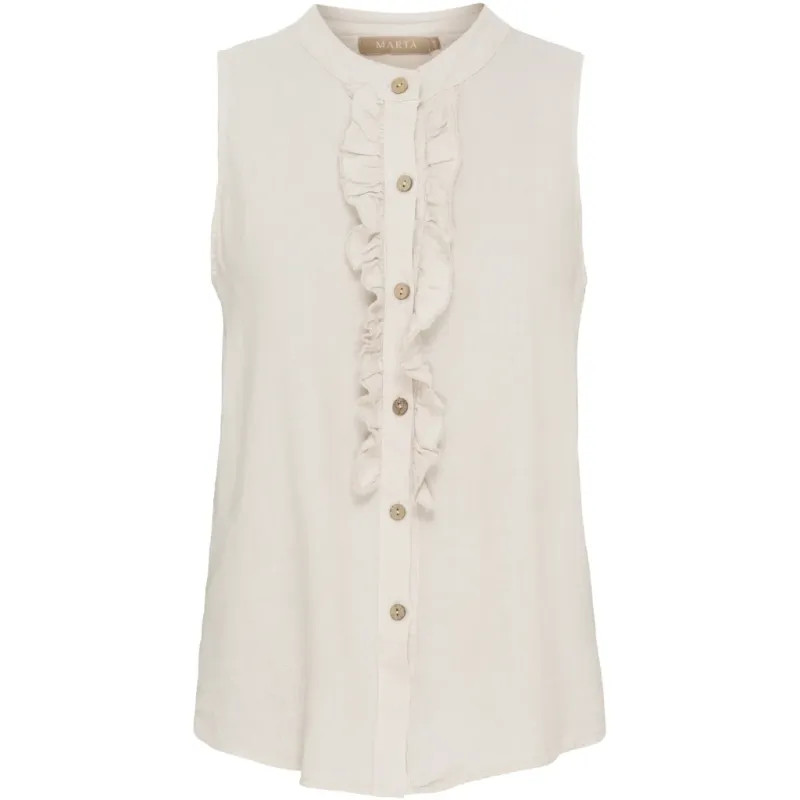 Marta du Chateau dame top MdcMalene 258356 - Sabbia1752