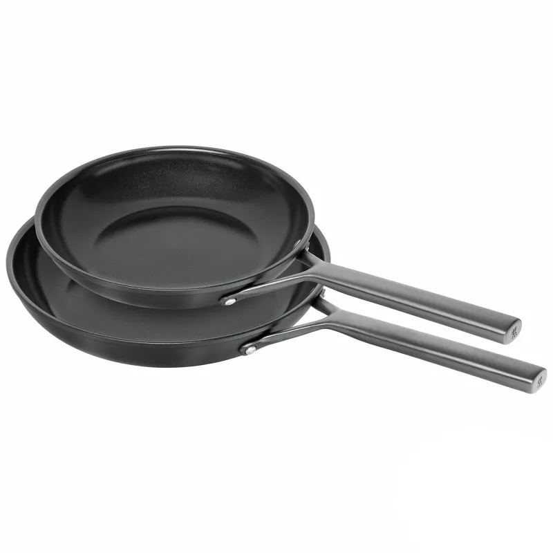 Zwilling Milano stegepandesæt 24 og 28 cm, sort