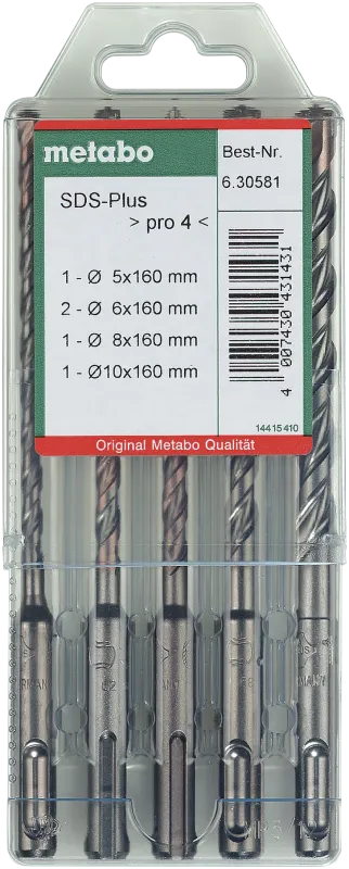 Bor SDS-plus sortiment 5,6,8,10 mm