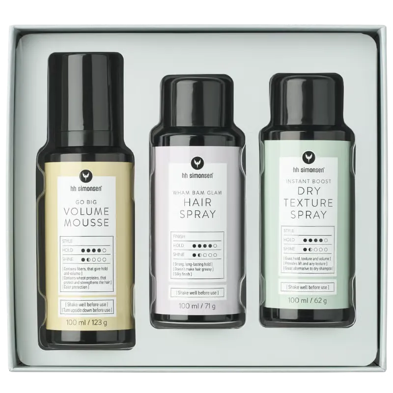 HH Simonsen Travelkit Styling (1 sæt)