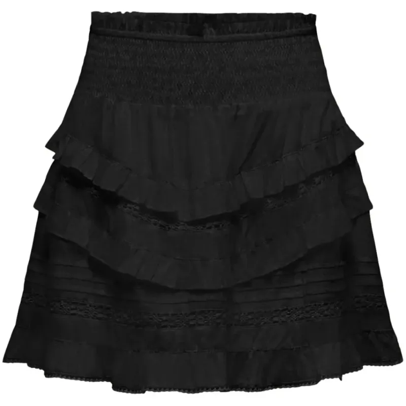 ONLY DAME NEDERDEL ONLJASMIN - Black