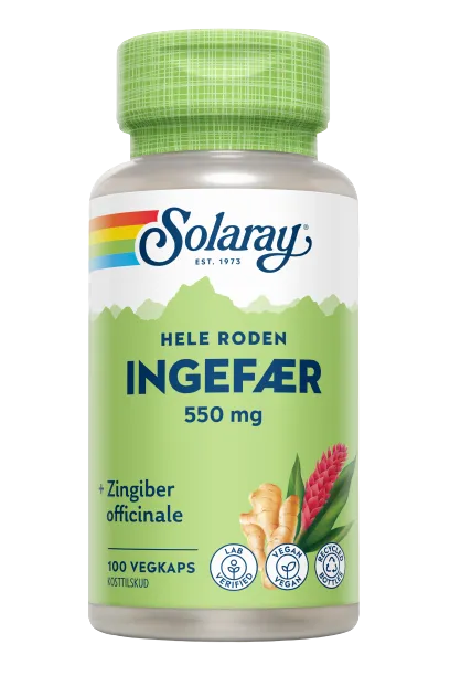Solaray Ingefær 100 kap.