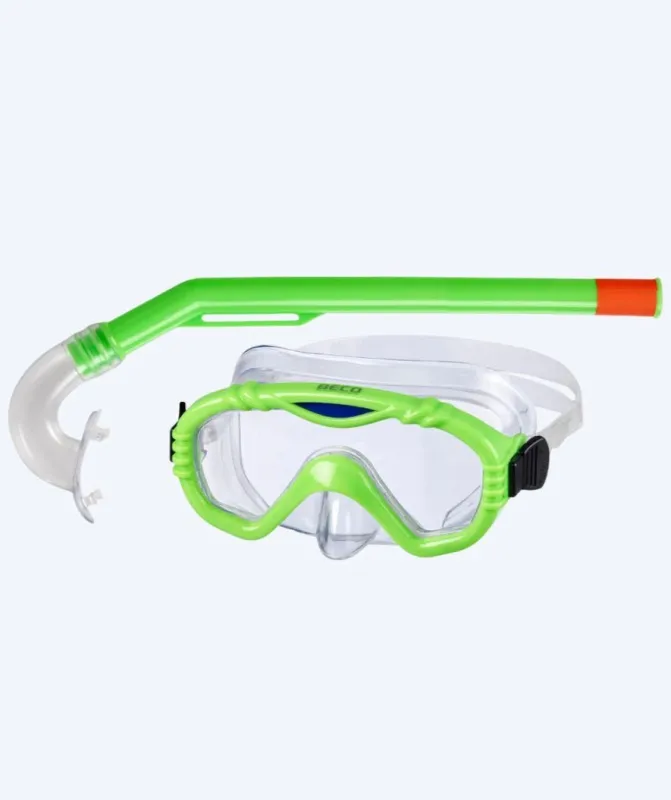Beco Combo snorkelsæt til børn (fra 4 år) - Sealife - Grøn