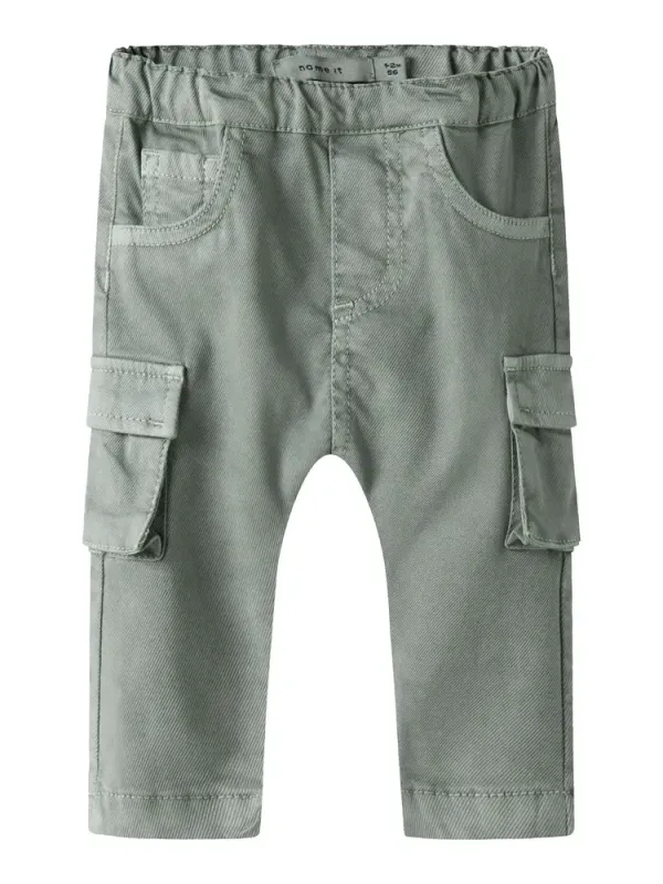 Ben Baggy Cargo Twi Bukser - Shadow - 80