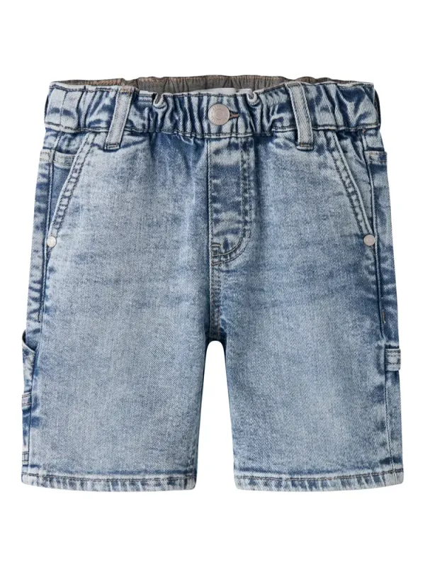 Ben Denim Bermuda Shorts - Light Blue Denim - 92
