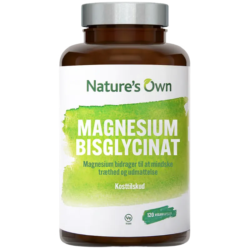 Natures Own Magnesium Bisglycinat (120 kaps)