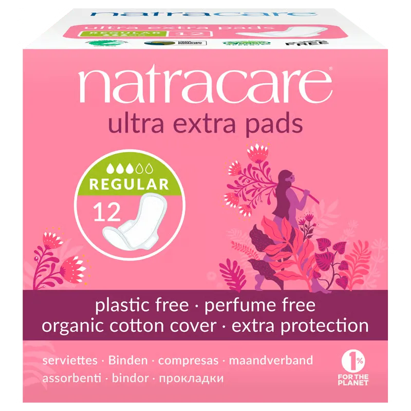 NatraCare Ultra Extra Bind Normal (12 stk)