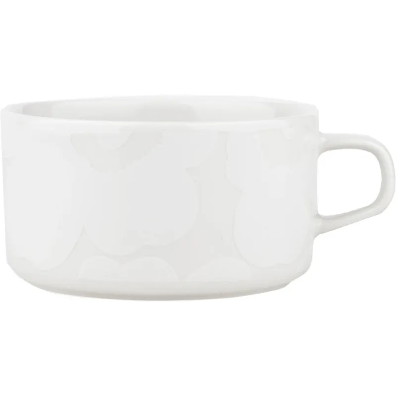 Marimekko Unikko tekop 2,5 dl, hvid/offwhite