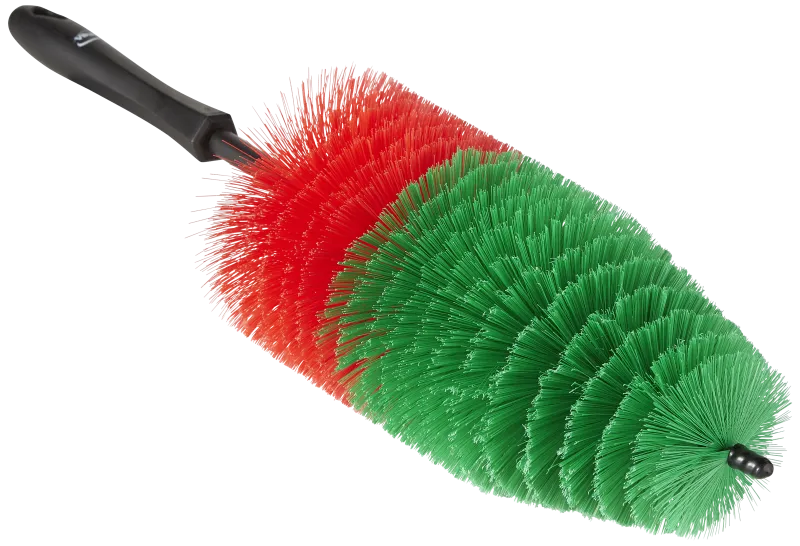 Alufælgbørste stor, ø105×425mm, bløde børster