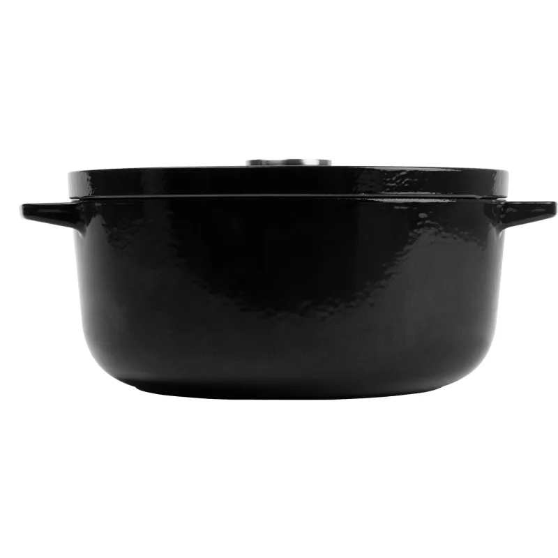 Kitchenaid Støbejernsgryde 26 cm/5,2 liter, onyx black