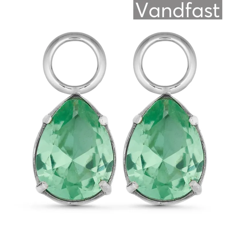 ANNEBRAUNER Water Drops Tourmaline Green