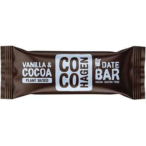 COCOHAGEN Bar med vanilje og kakao Økologisk - 40 gram