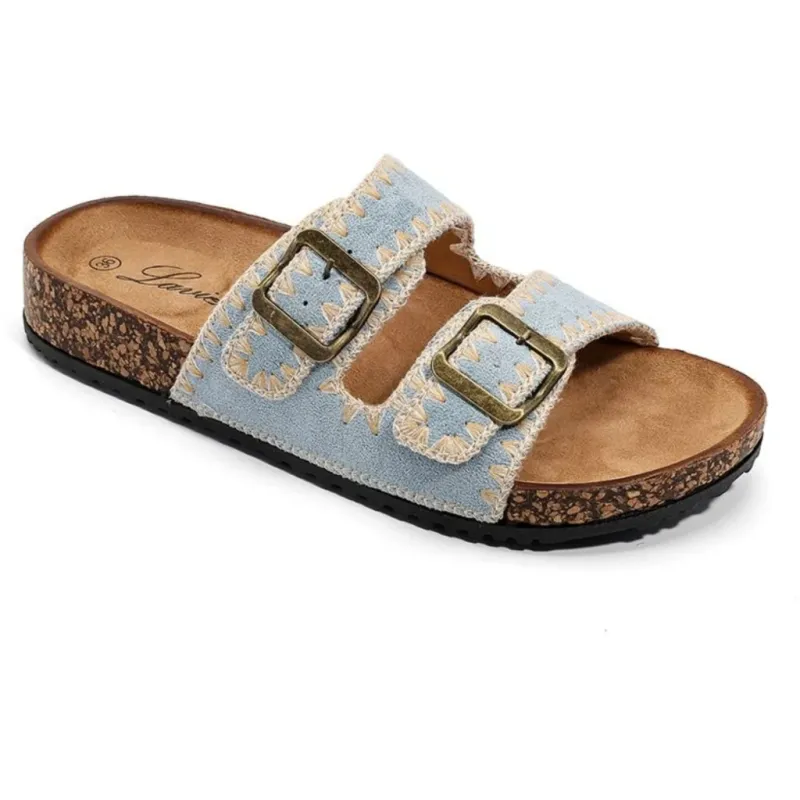 Zaira dame sandaler W2720 - Celeste