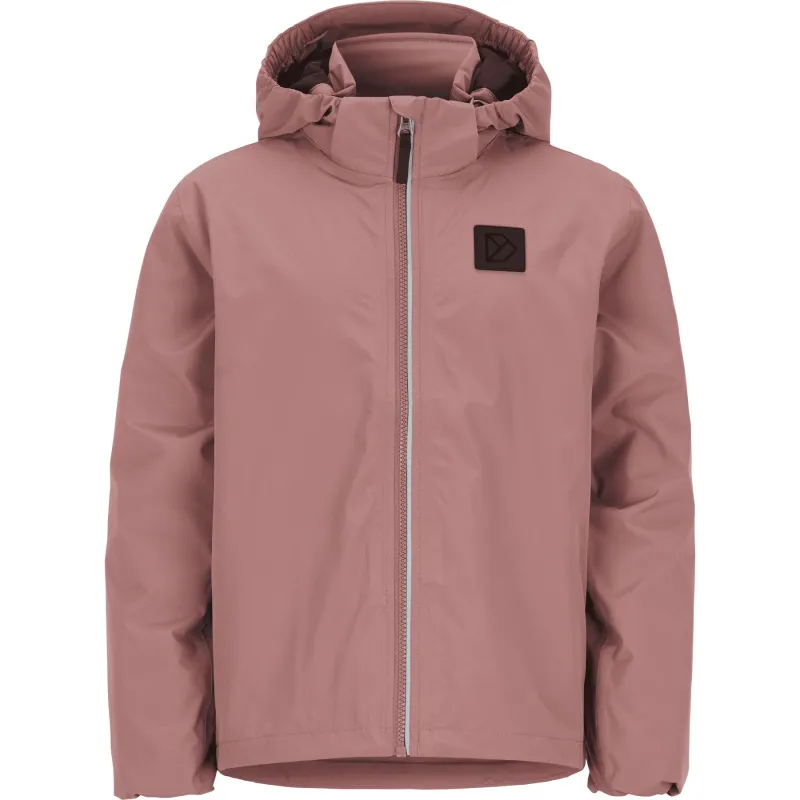 Didriksons Volt, regnjakke, junior, lyserød