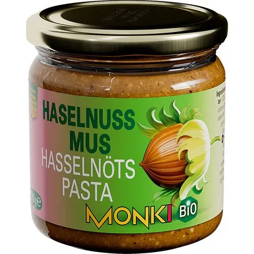 Hasselnøddesmør Ø Monki - 330 gram