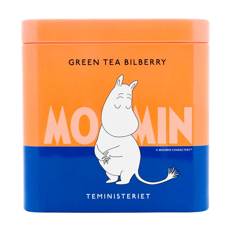 Teministeriet Moomin Green Tea Bilberry Tin (100 g)
