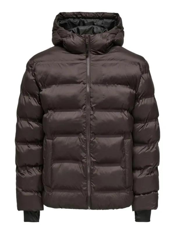 ONSUNION SEAMLES LIFE HOOD PUFFER J