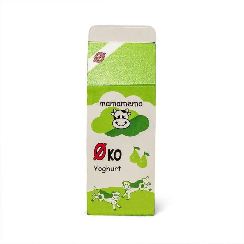 MaMaMeMo Legemad i Træ - Yoghurt Pære - ØKO