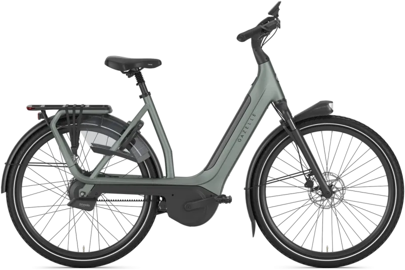 Gazelle Avignon C380+ Dame 2026 - Twilight Green Mat