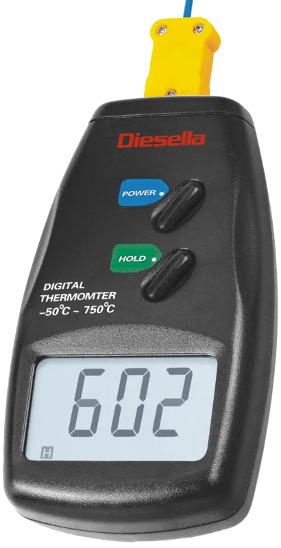 Digital-termometer m/2 følere, -50° - +750°C