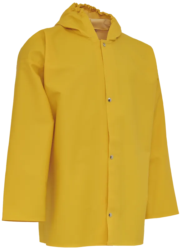 Regnjakke fiskeolie resistens 033800 gul Str. 4XL