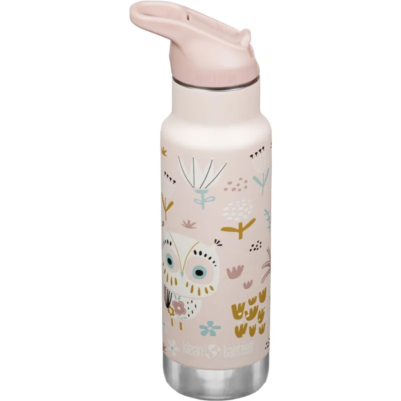 Klean kanteen Kid Narrow Flip Sport Vandflaske 355 ml, Owlet
