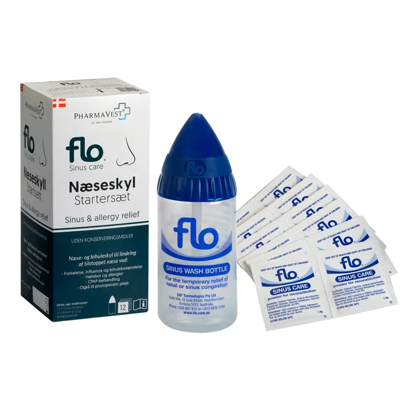 FLO Næseskyl Startersæt 12 Refill (1 sæt)