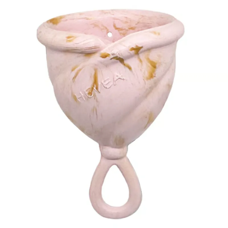 Hevea Menstrationskop Golden Blush (1 stk)