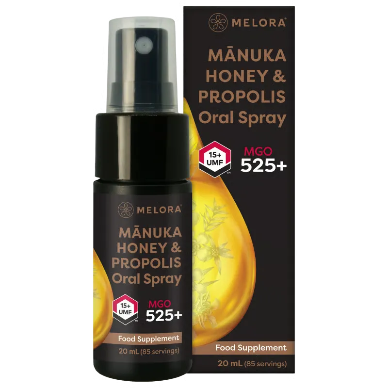 Melora Manuka Honey & Propolis Oral Spray (20 ml)