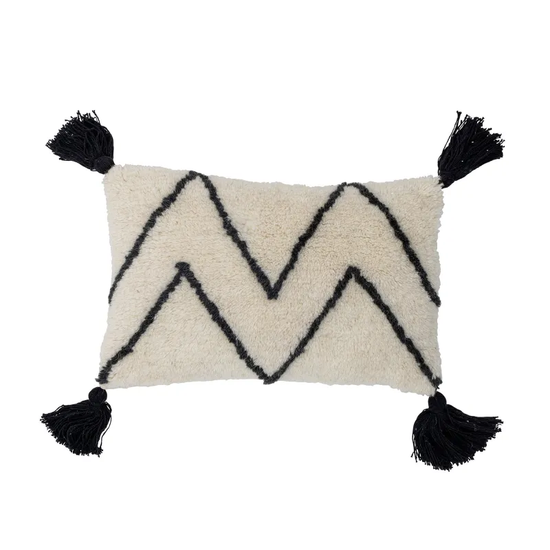 BLOOMINGVILLE Ayn Pude, Hvid, Bomuld W: 25cm, L: 40cm