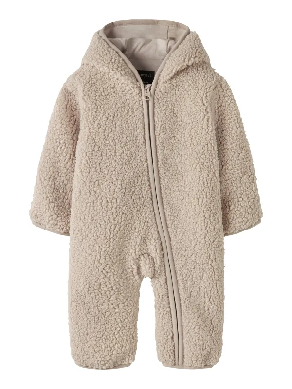 Name It Milo - Teddy Suit - Peyote - 50/56 cm
