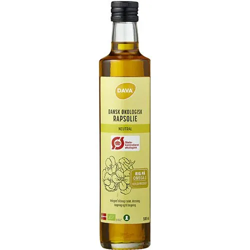Rapsolie Økologisk - 500 ml.